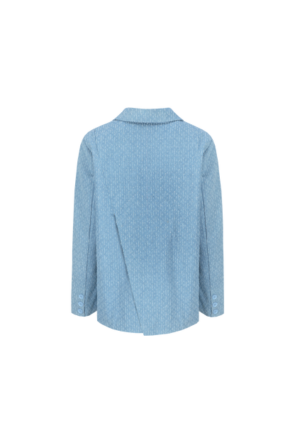 Vixen blazer light blue