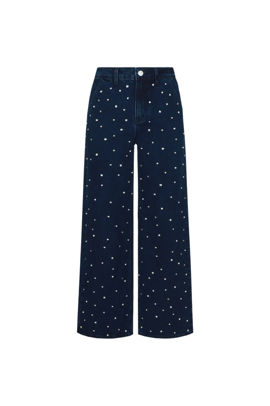 Iva pants denim mid blue