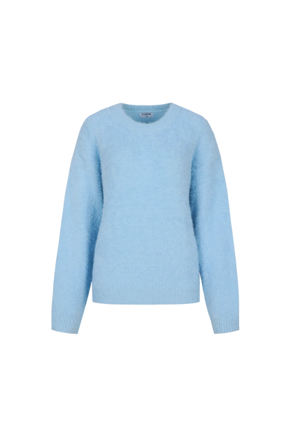 Islene knit sweater cloud blue