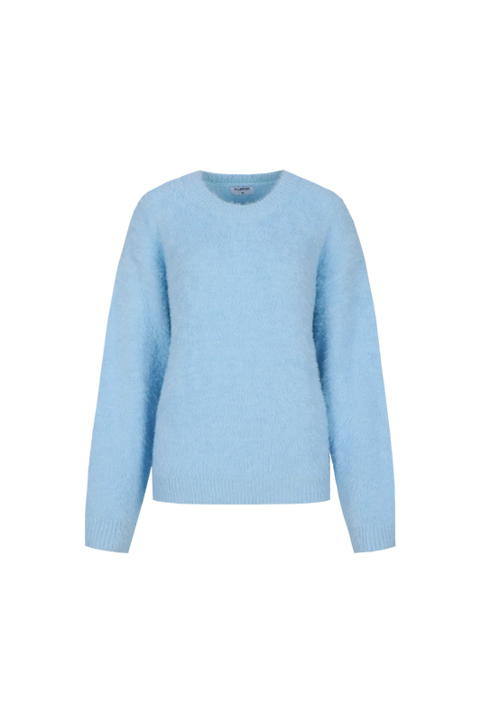 Islene knit sweater cloud blue