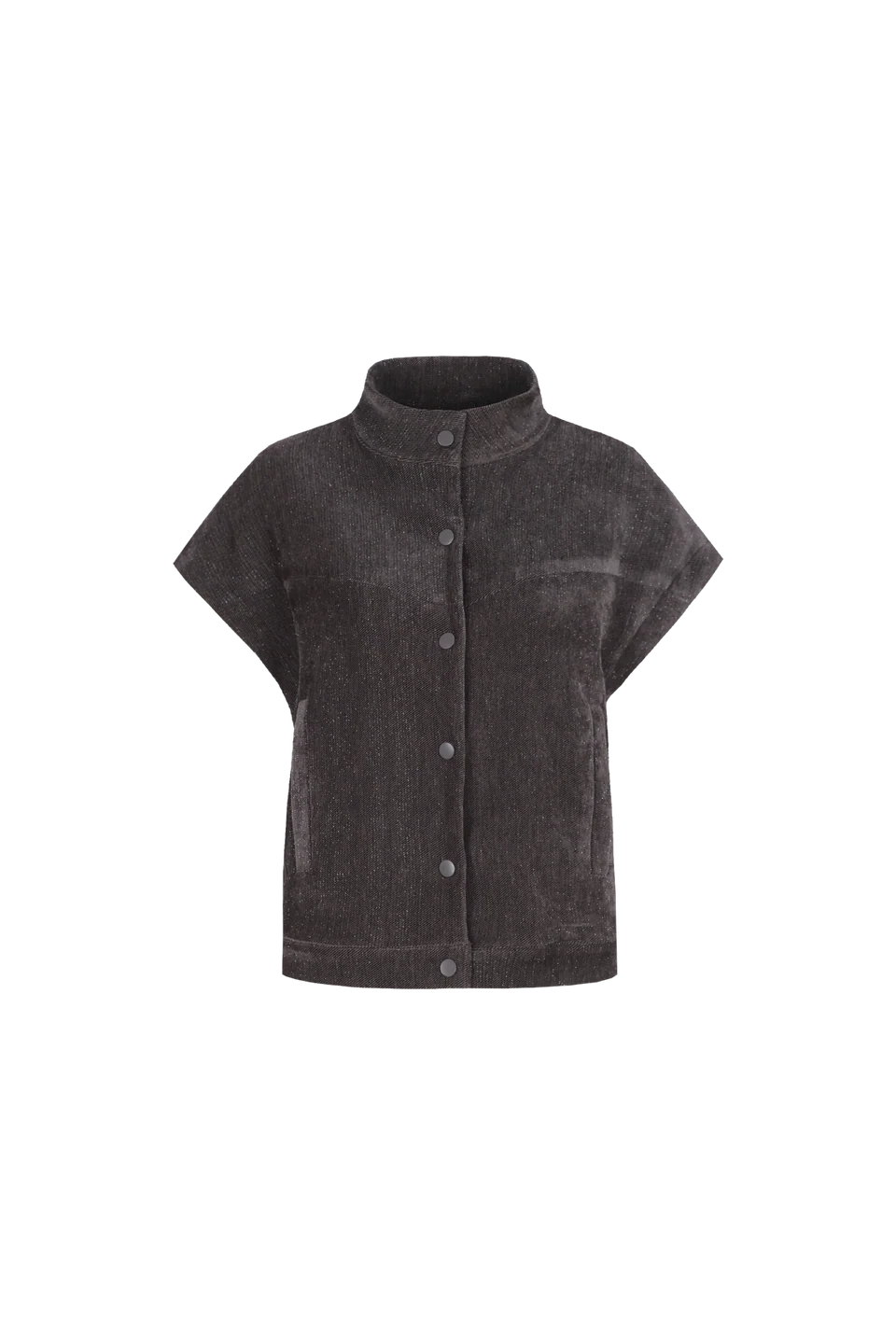 Brooke gilet muted gray