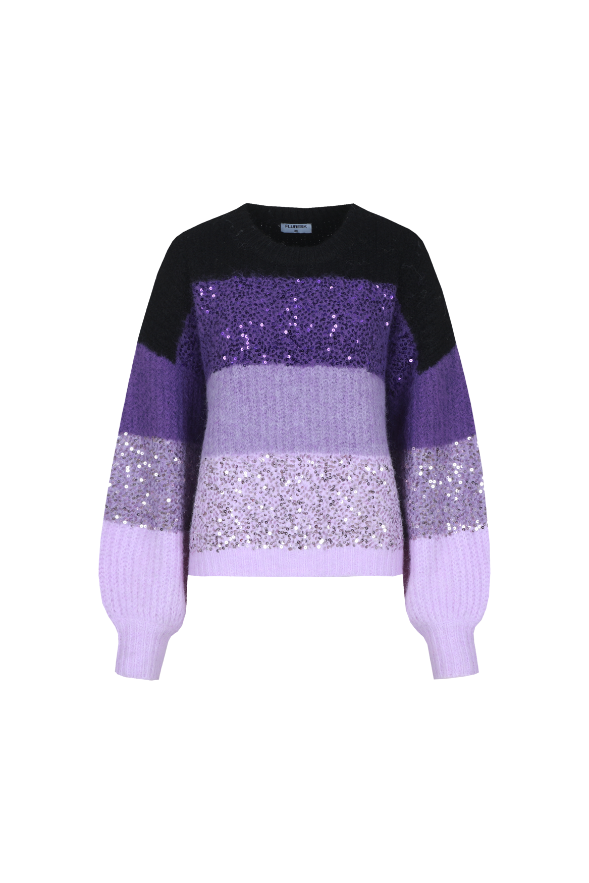 Livia knit sweater paars
