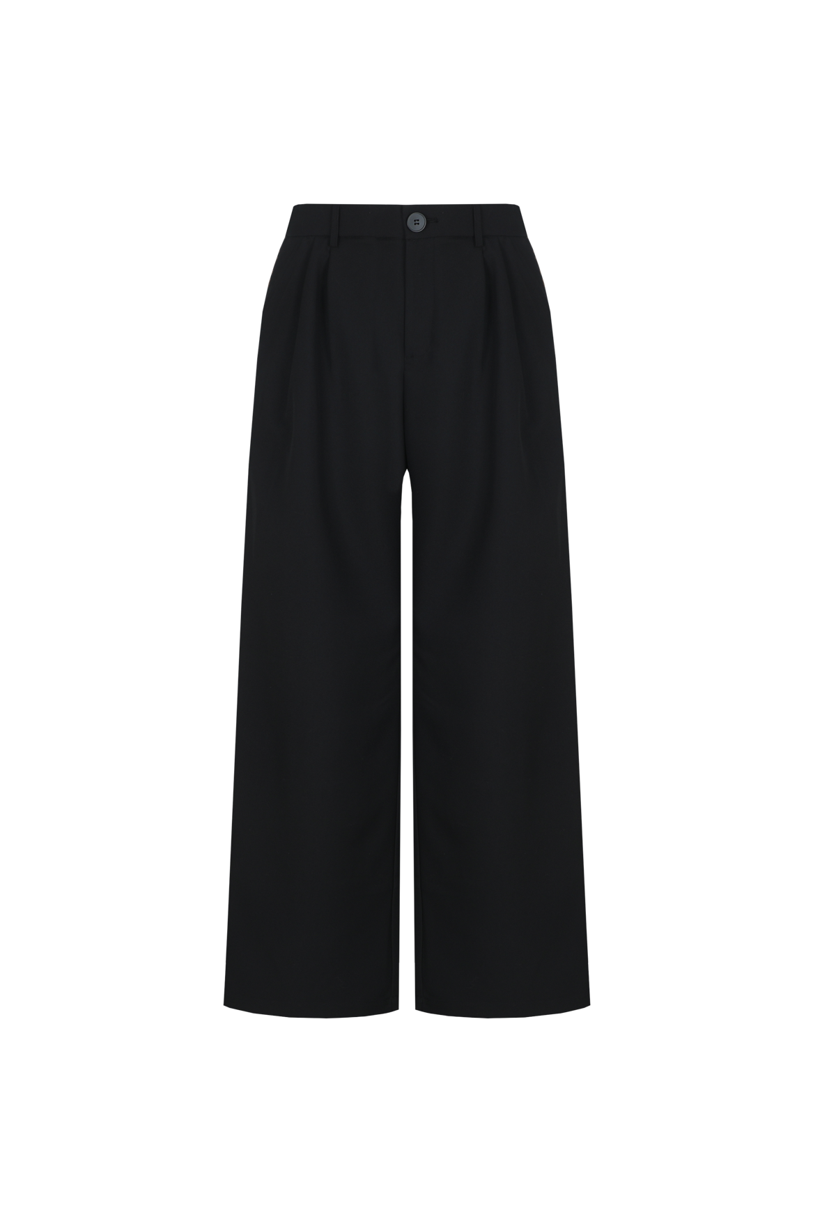 imani pants black/light camel met luipaard bies