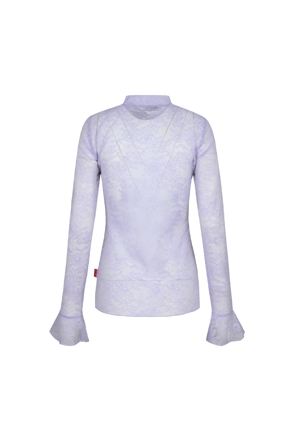 Haily top purple rose