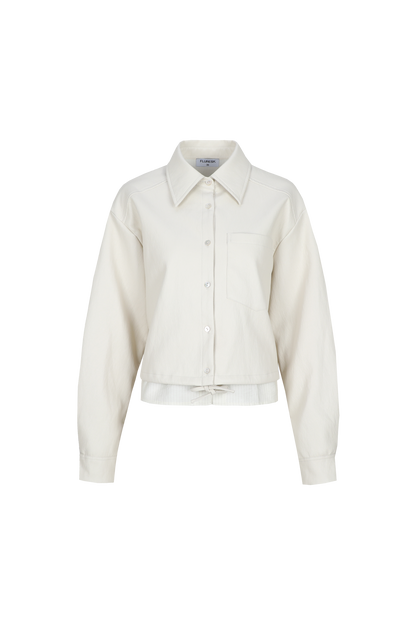 Hillie jacket wood/ash
