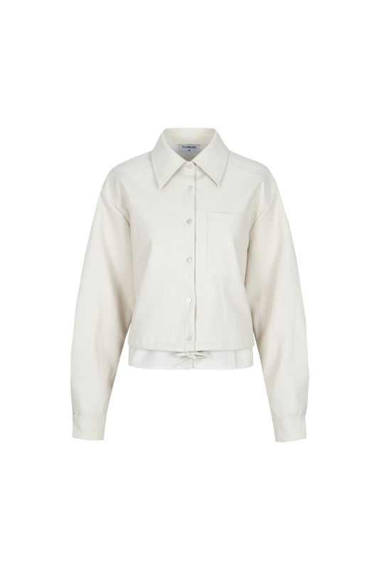Hillie jacket wood/ash