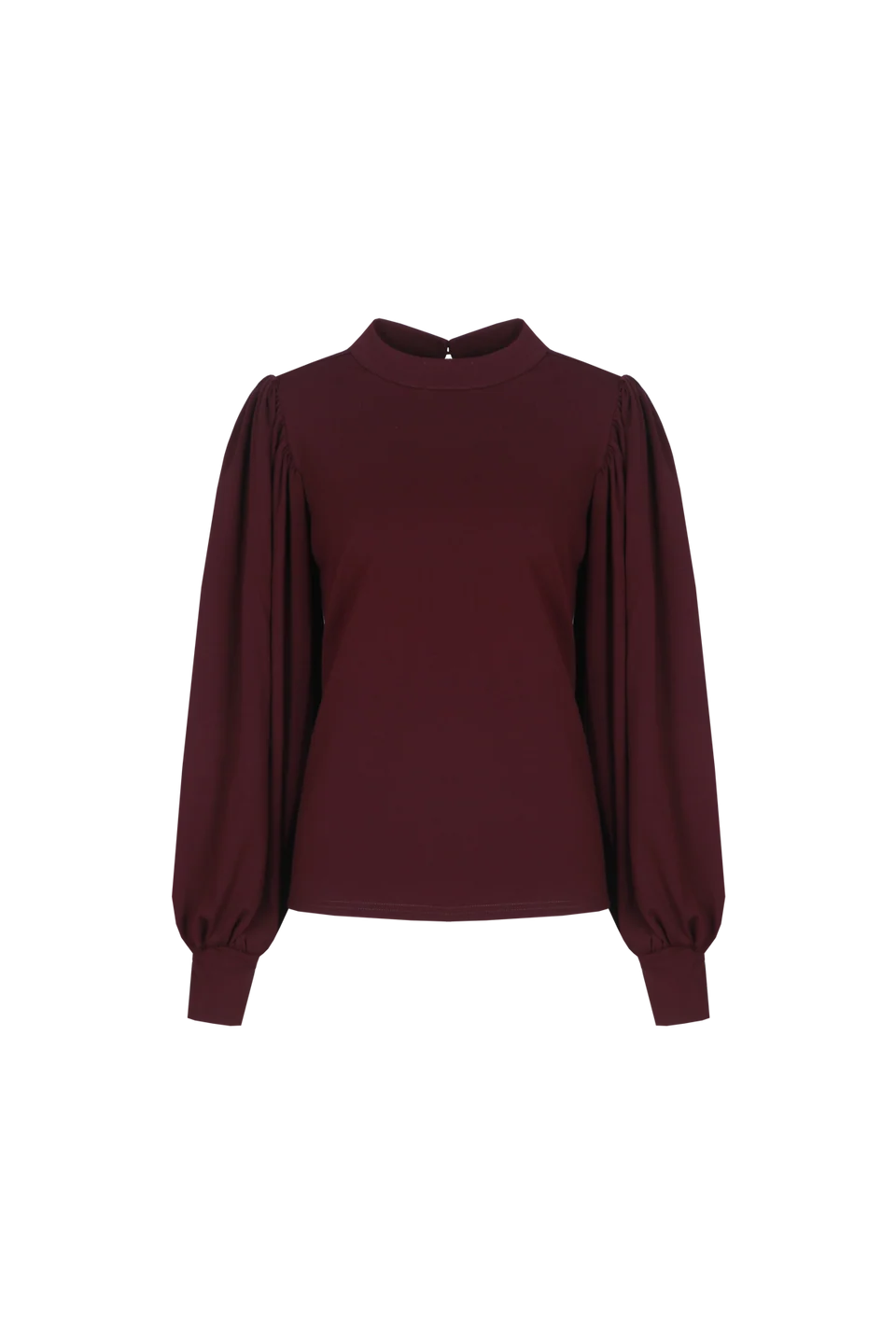 Caro top dusky maroon