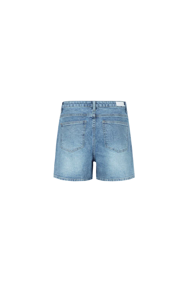 Gwenn short denim mid blue