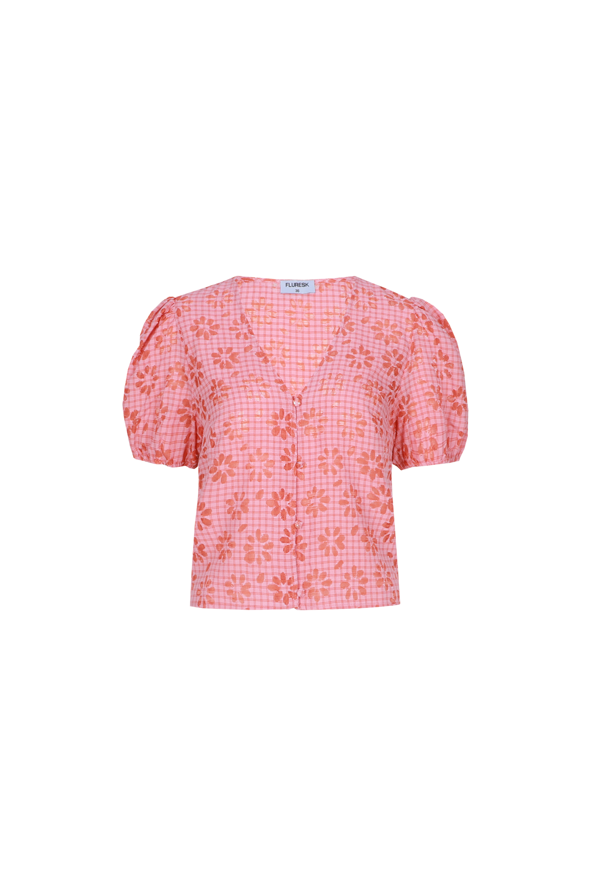 Aubry blouse terra/blush peach