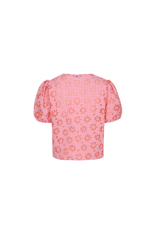 Aubry blouse terra/blush peach