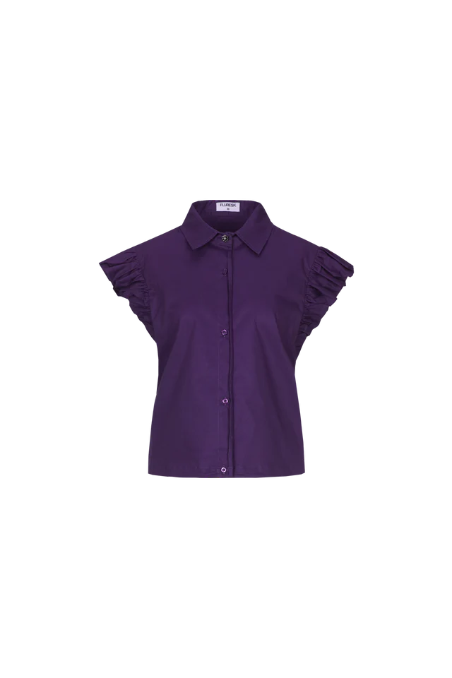 Jara blouse royal plum