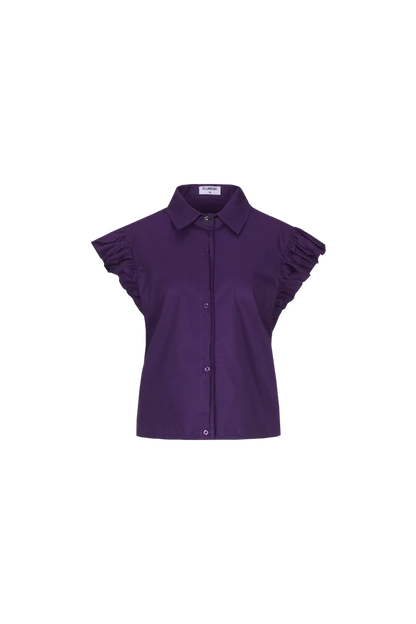 Jara blouse royal plum