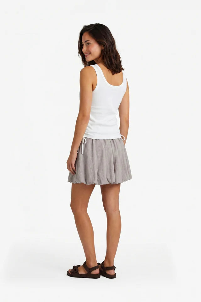 Millie top white