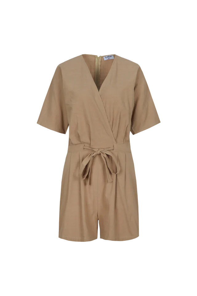Esta playsuit walnut