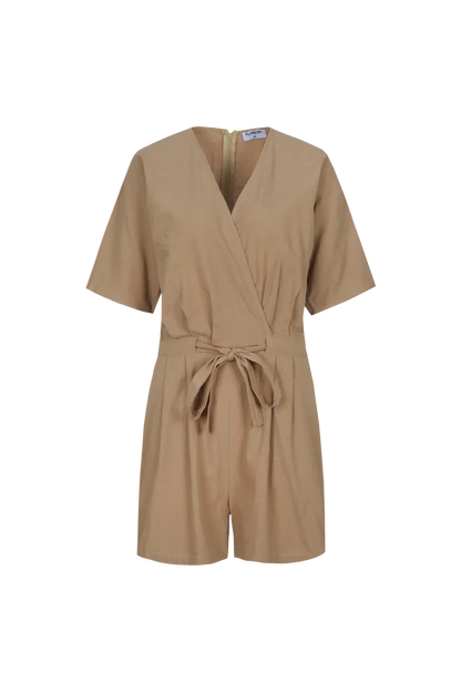 Esta playsuit walnut