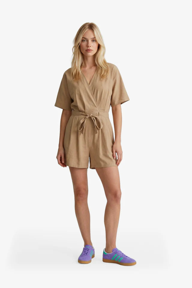 Esta playsuit walnut