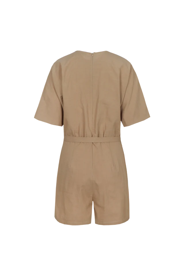 Esta playsuit walnut