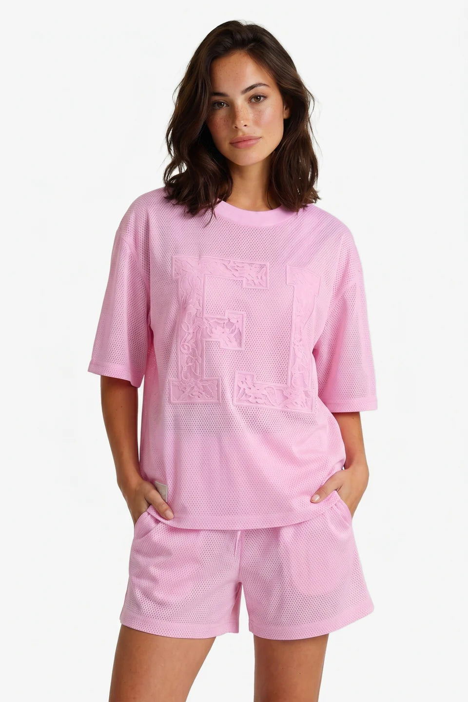 Flow t-shirt blush rose