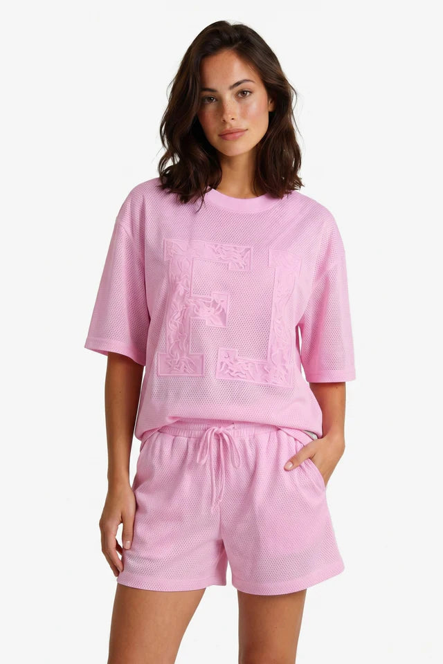 Flow t-shirt blush rose