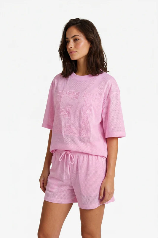 Bowi short blush rose