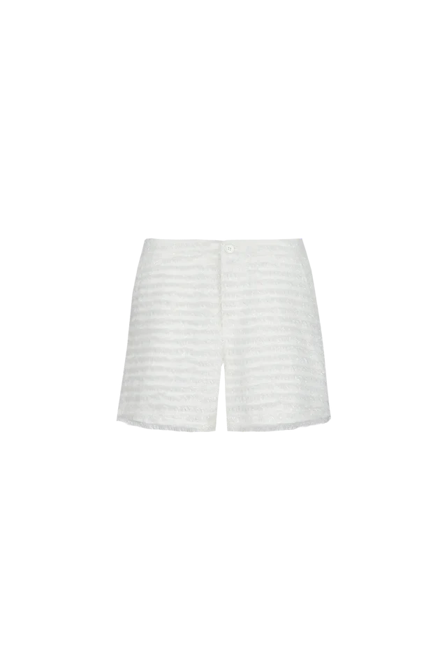 Cara shorts off white