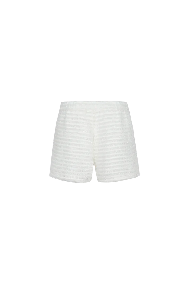 Cara shorts off white