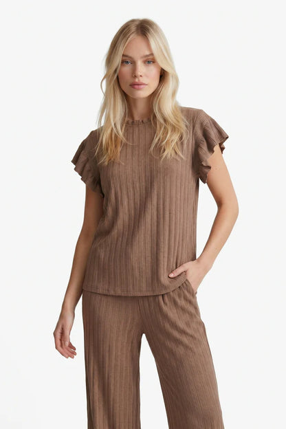 Liana pant walnut