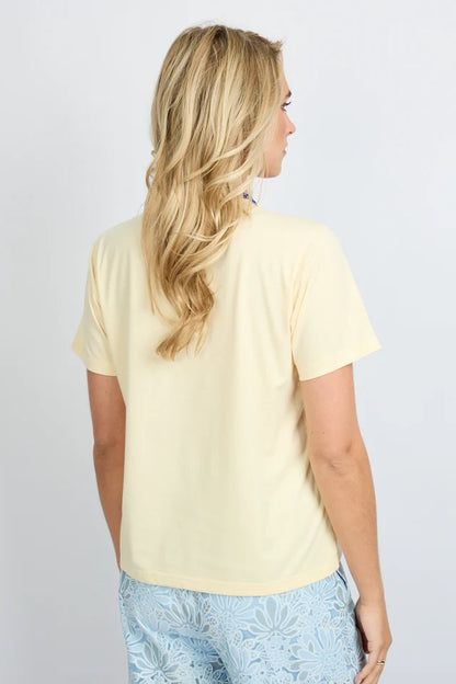 Lianet t-shirt butter yellow