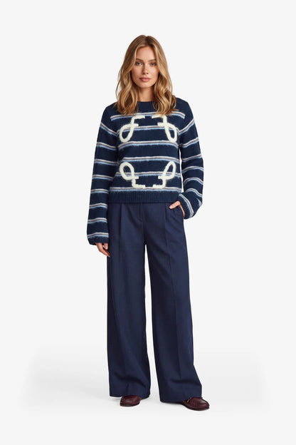 Ronja pants navy blue
