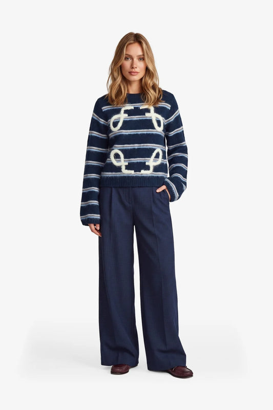 Ronja pants navy blue