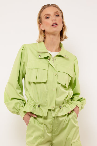 Leaf jacket - Cactus