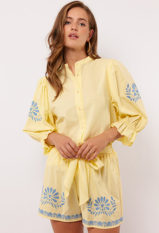 Marlowe blouse yellow