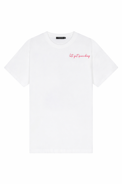 T-shirt ducks off white