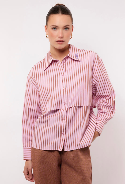 Kia blouse soft pink