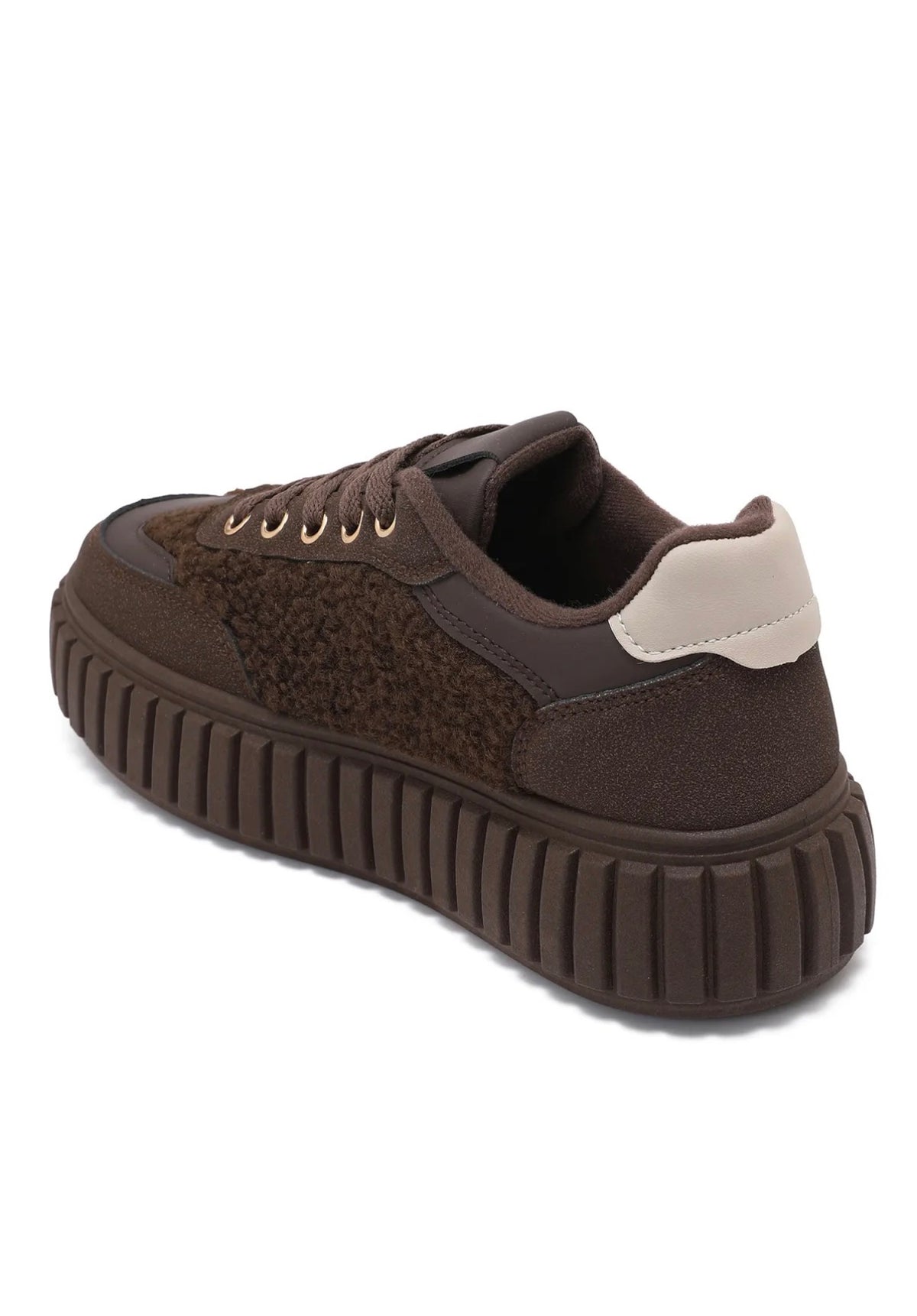Teddy sneakers plateau zool bruin