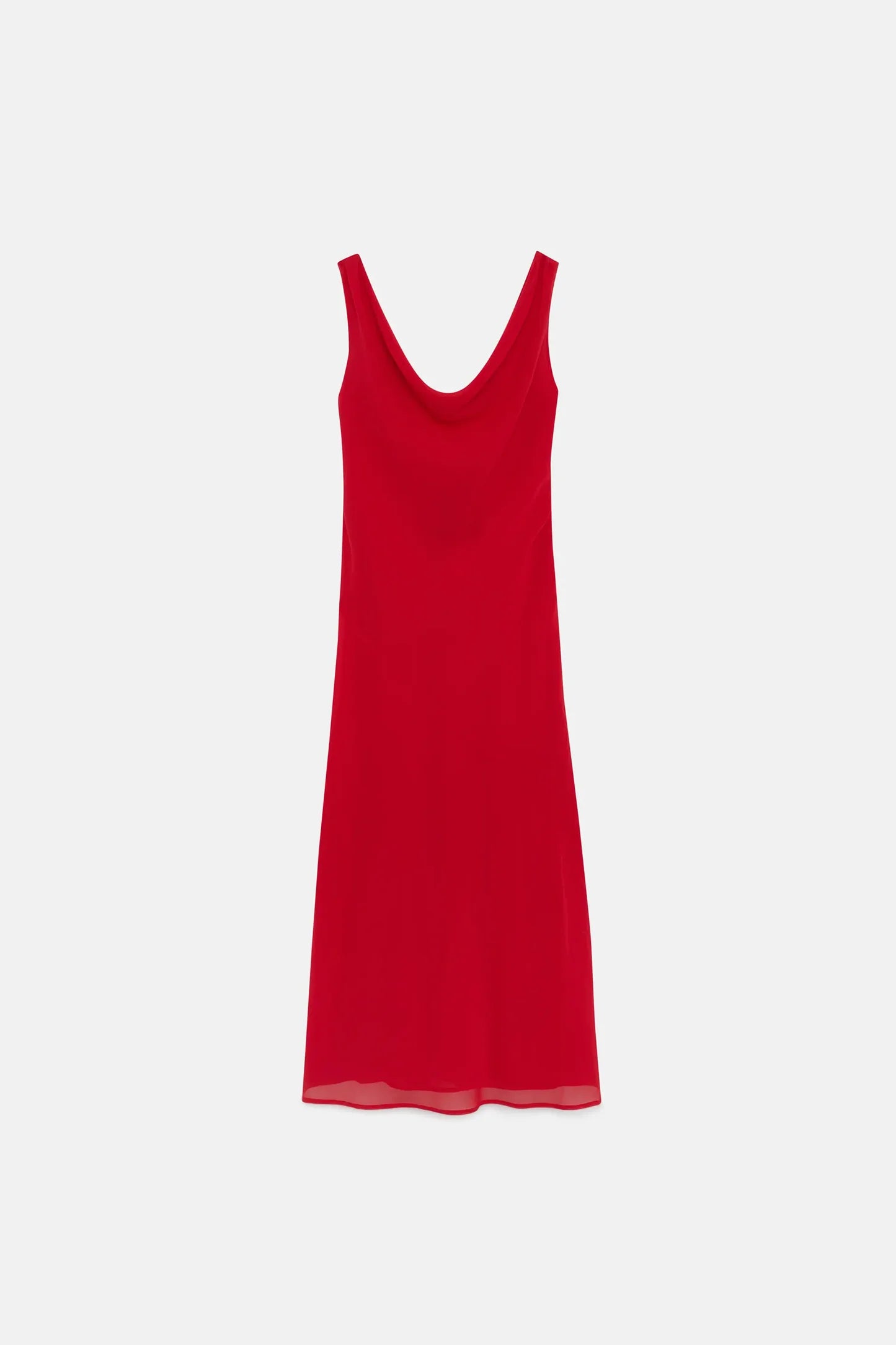 Lange feestelijke jurk rood