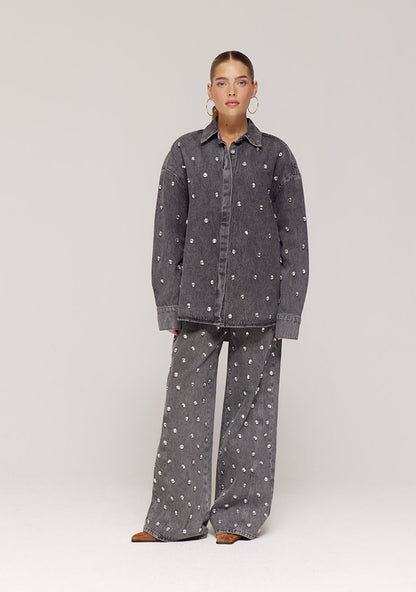 Sella longsleeve grey stones