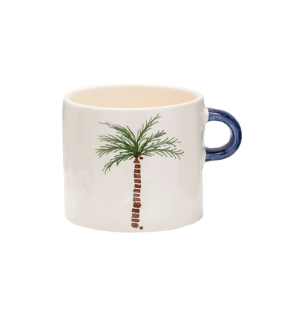 Palm tree mug