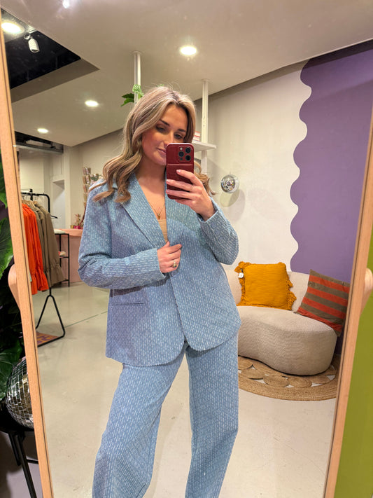 Vixen blazer light blue