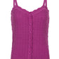 Knitted top kathleen purple