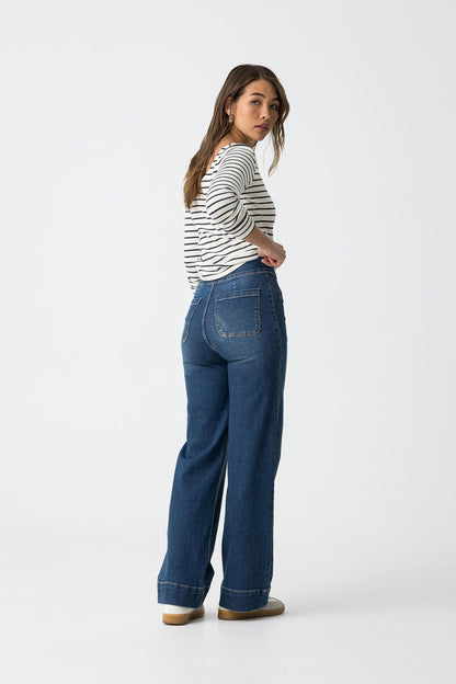 High wasted jeans Olivia mid blue