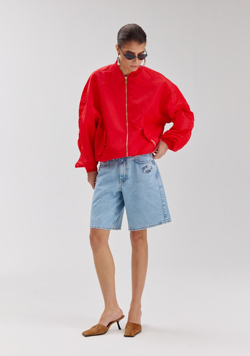 Janna jacket poppy red