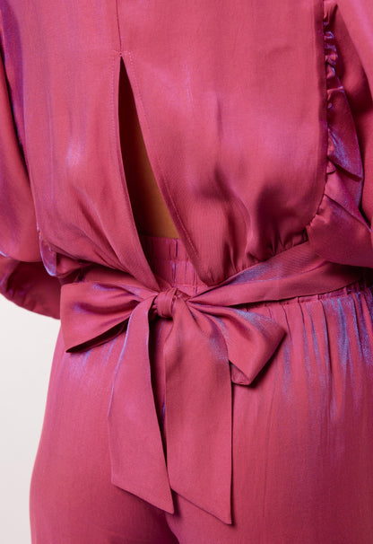 Tes top berry fuchsia