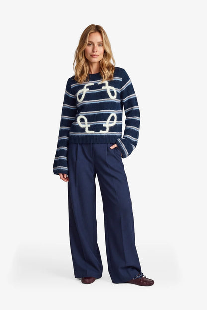 Ronja pants navy blue