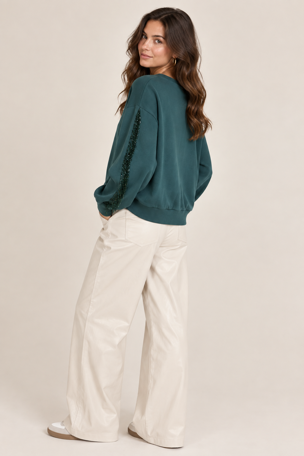 Jessie sweater azure green