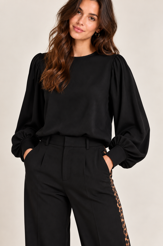 Caro top black