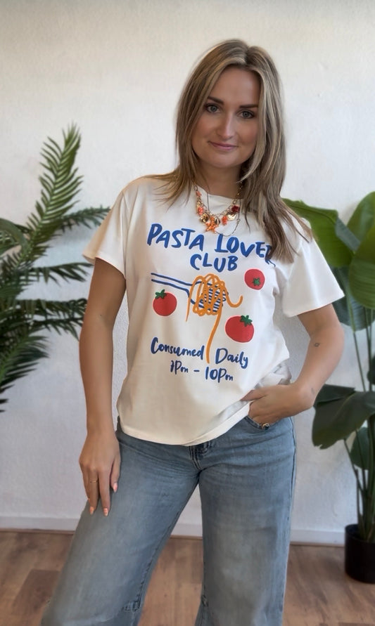 T-shirt pasta lover