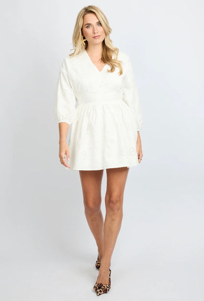 Lexie dress offwhite