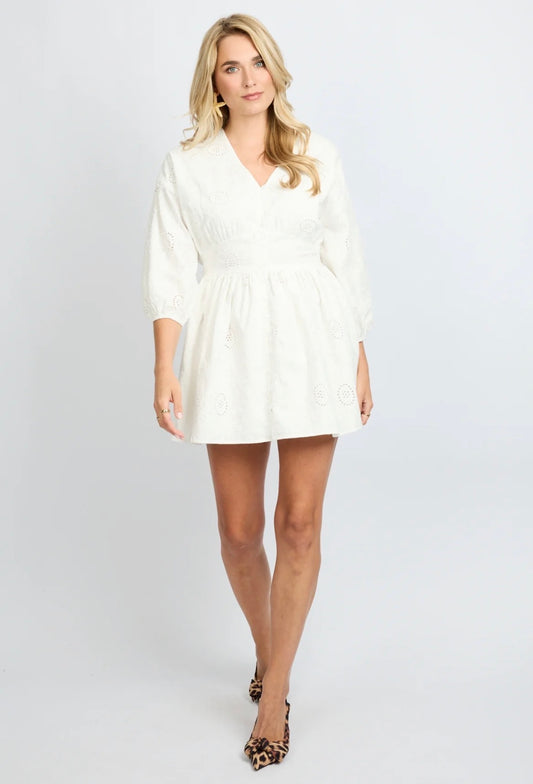 Lexie dress offwhite