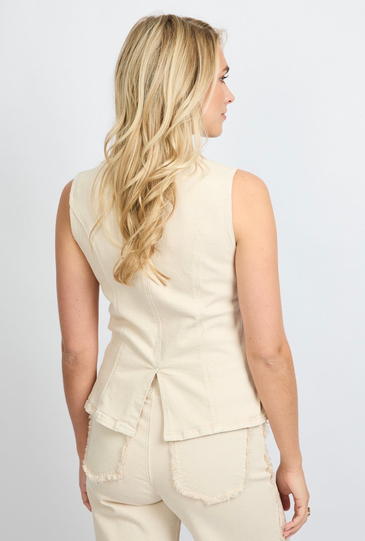 Zeni gilet sand